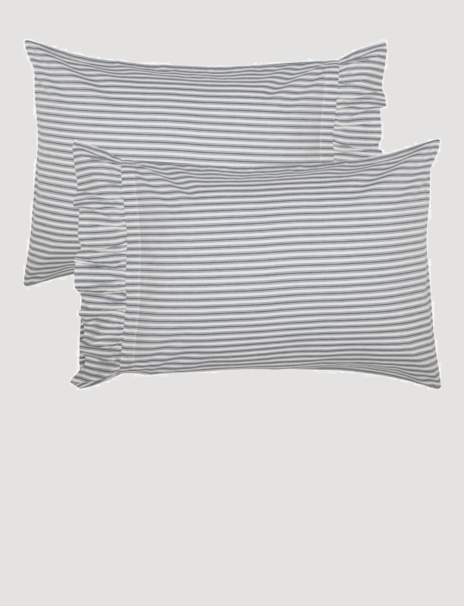 Sawyer Mill Blue Ticking Pillow Case Set Nana's Farmhouse Nana's