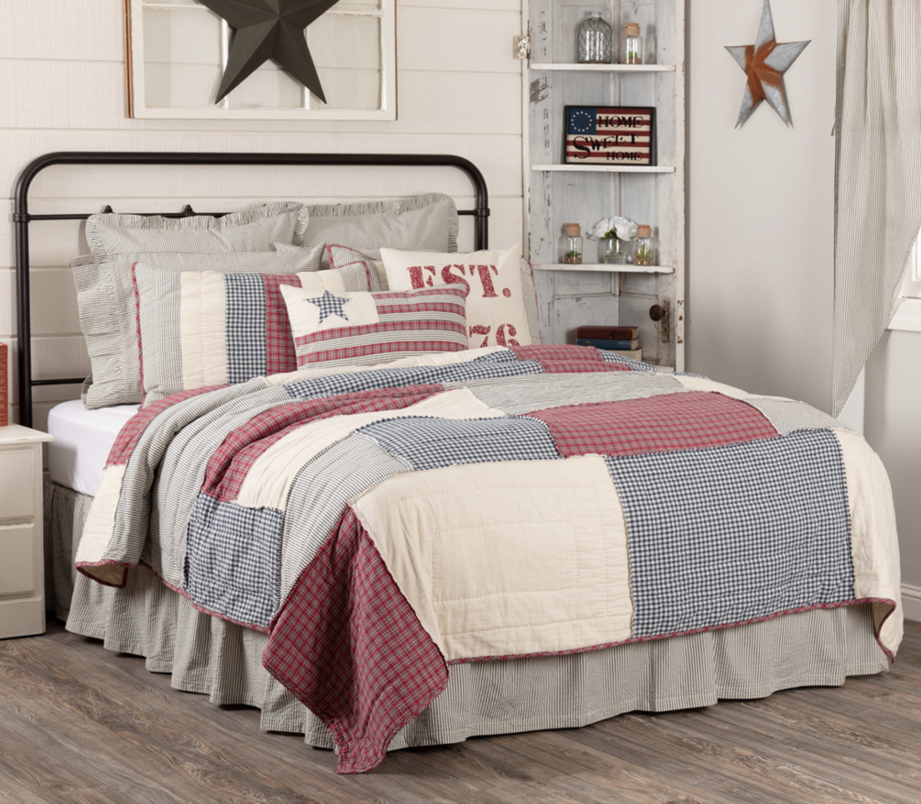 VHC Brands Hatteras Patch Quilt Collection