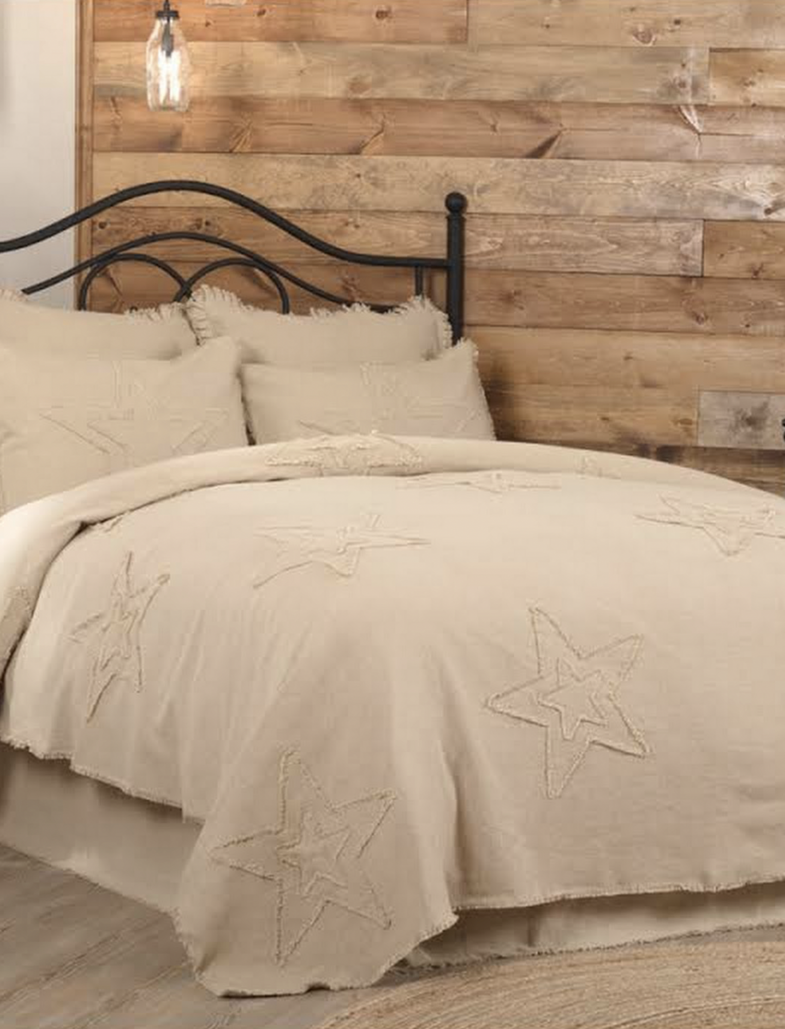 Burlap Vintage Star Coverlet Country Quilts Nana S Farmhouse