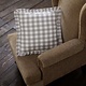 VHC Brands Annie Buffalo Black Check Fabric Pillow