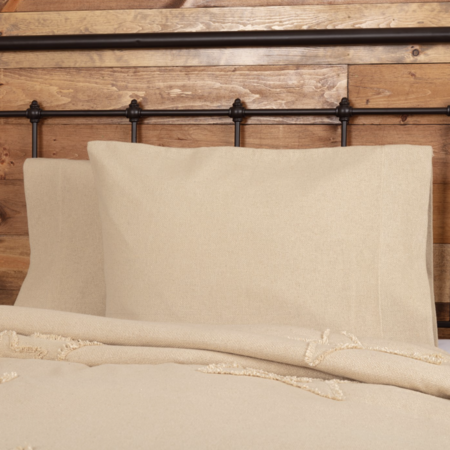 Burlap Vintage Pillow Cases