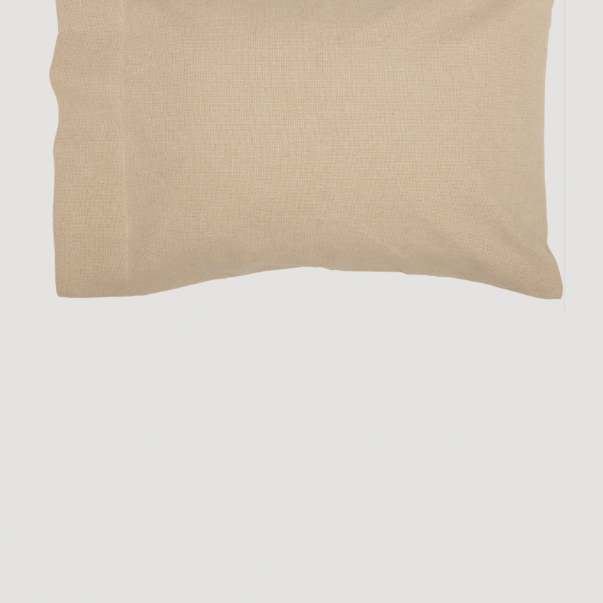 Burlap Vintage Pillow Case Set of 2