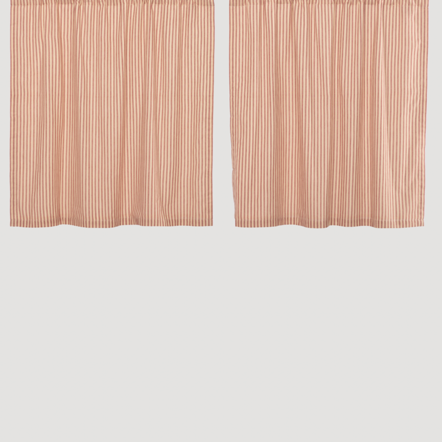 Sawyer Mill Red Ticking Stripe Tier Set of 2