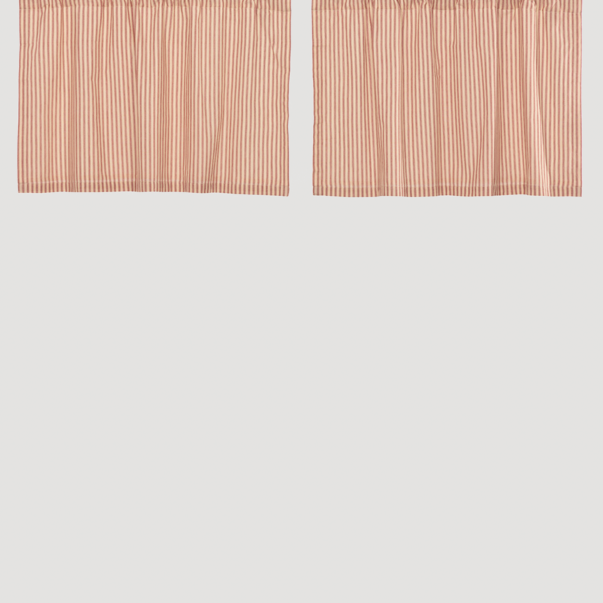 Sawyer Mill Red Ticking Stripe Tier Set of 2
