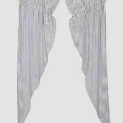 Sawyer Mill Blue Ticking Stripe Prairie Set of 2