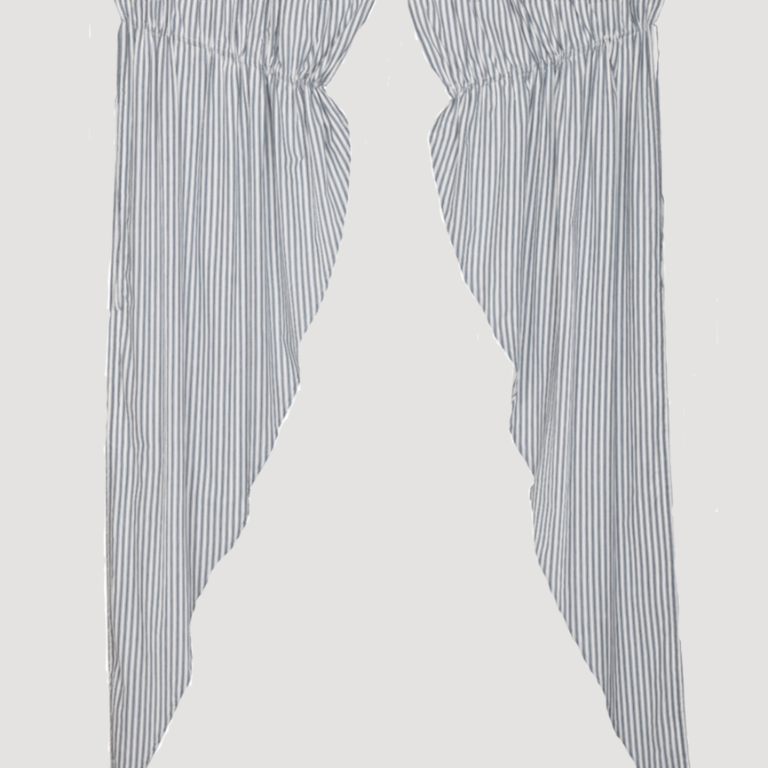 Sawyer Mill Blue Ticking Stripe Prairie Set of 2