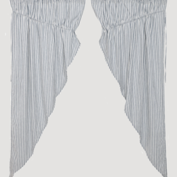 Sawyer Mill Blue Ticking Stripe Prairie Set of 2