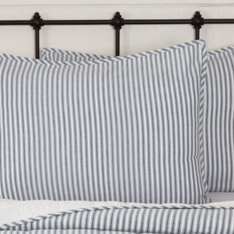 Sawyer Mill Blue Ticking Stripe Sham