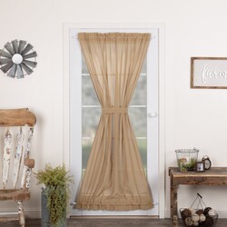 Tobacco Cloth Door Panel Curtain