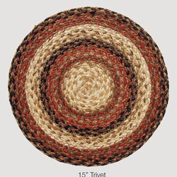 Russett Jute Braided TableTop Accessories