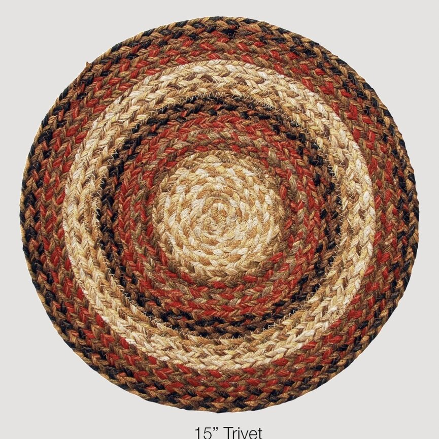 Russett Jute Braided TableTop Accessories