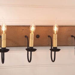 Four Light Vanity Light in Americana