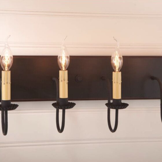 Four Light Vanity Light in Sturbridge