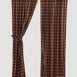 Heritage Farms Primitive Check Panel Set of 2