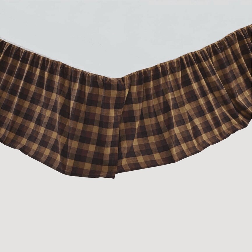 Heritage Farms Primitive Check Bed Skirt