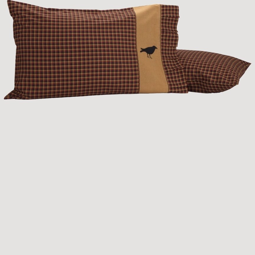 Heritage Farms Crow Pillow Case Set