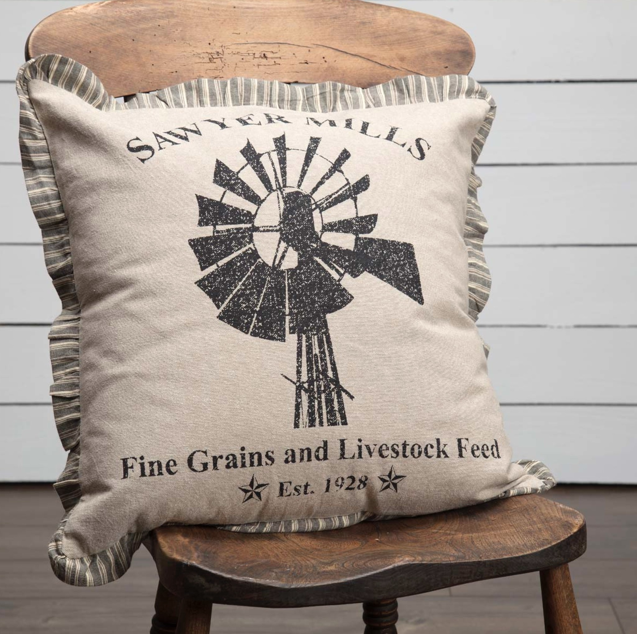 Sawyer Mill Windmill Pillow Sawyer Mill Pillows Nana's