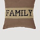VHC Brands Heritage Farms Family Pillow 12" x 12"