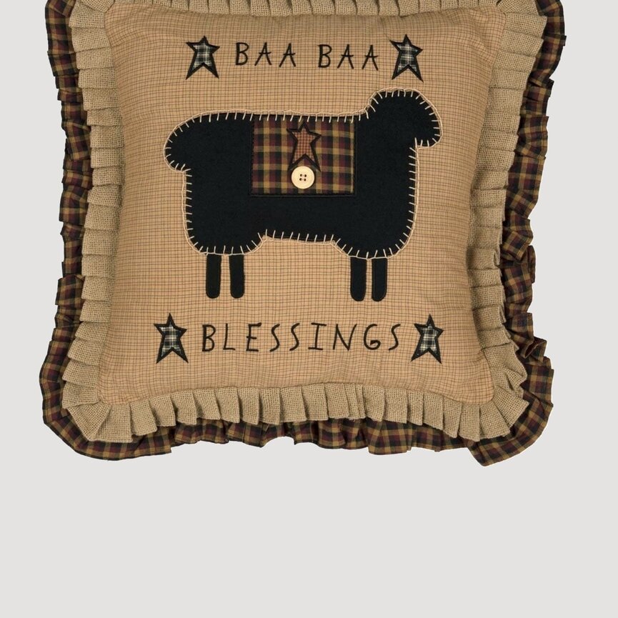 Heritage Farms Baa Baa Blessings Pillow