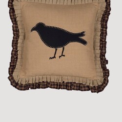 Heritage Farms Primitive Crow Pillow