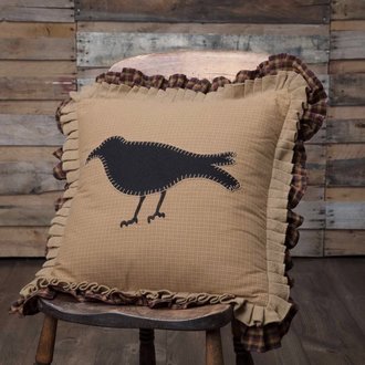 Heritage Farms Primitive Crow Pillow