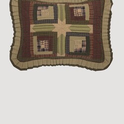 Tea Cabin Quilted Sham