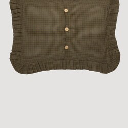 Tea Cabin Quilted Sham