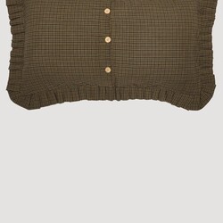 Tea Cabin Quilted Sham