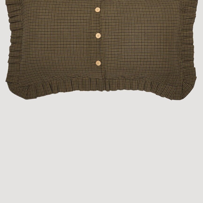 Tea Cabin Quilted Sham