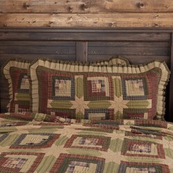 Tea Cabin Quilted Sham