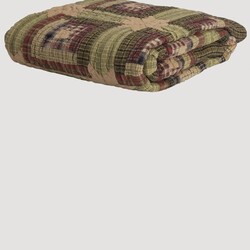 Tea Cabin Quilted Throw 60" x 50"