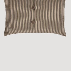 Sawyer Mill Charcoal Farmhouse Pillow 14"x22"