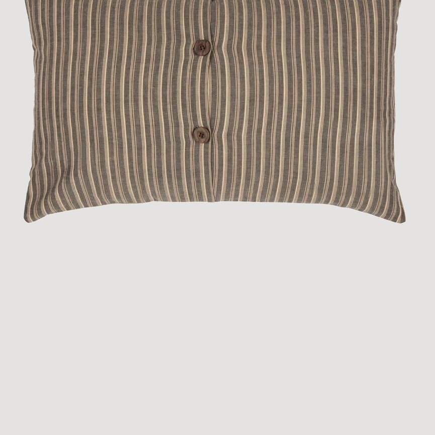 Sawyer Mill Charcoal Farmhouse Pillow 14"x22"