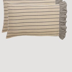 Sawyer Mill Charcoal Pillow Case Set of 2