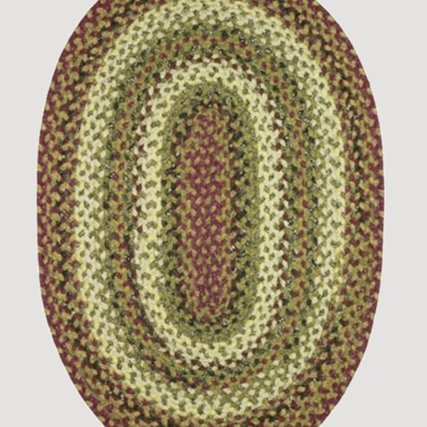 Pumpkin Pie Cotton Braided Rug