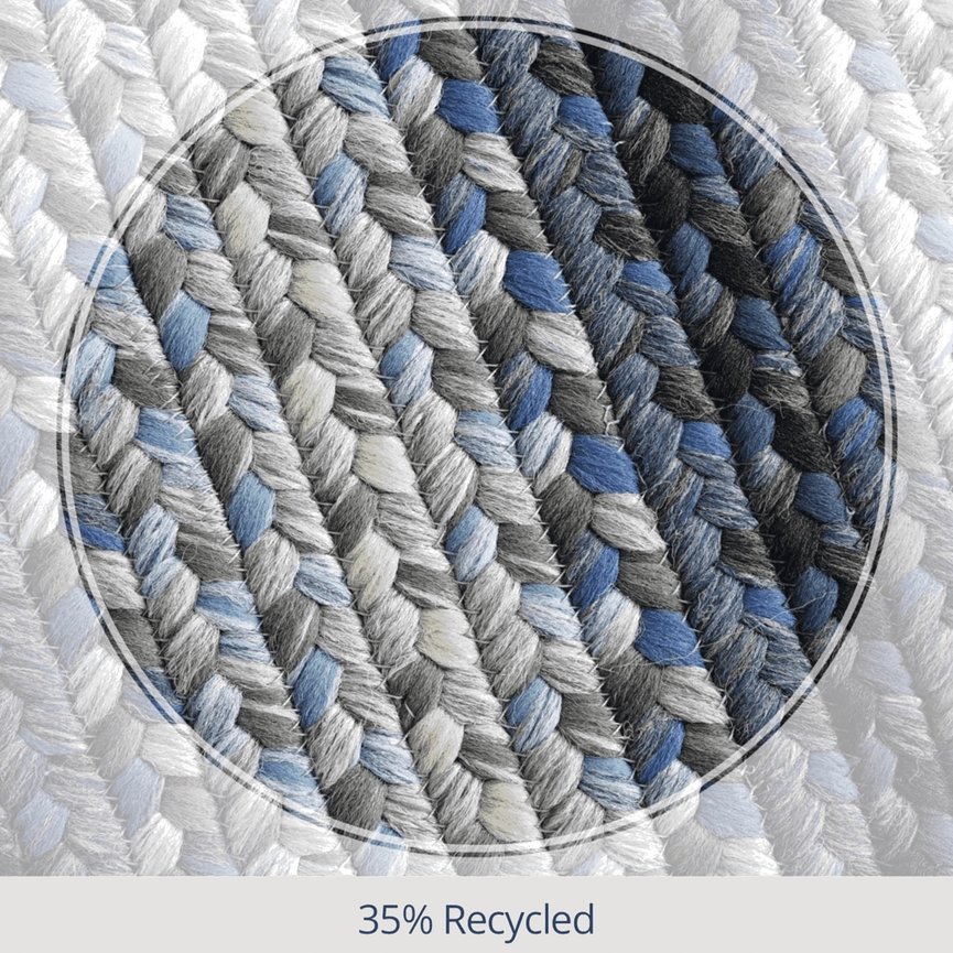 Juniper Blue Ultra Durable Braided Rug