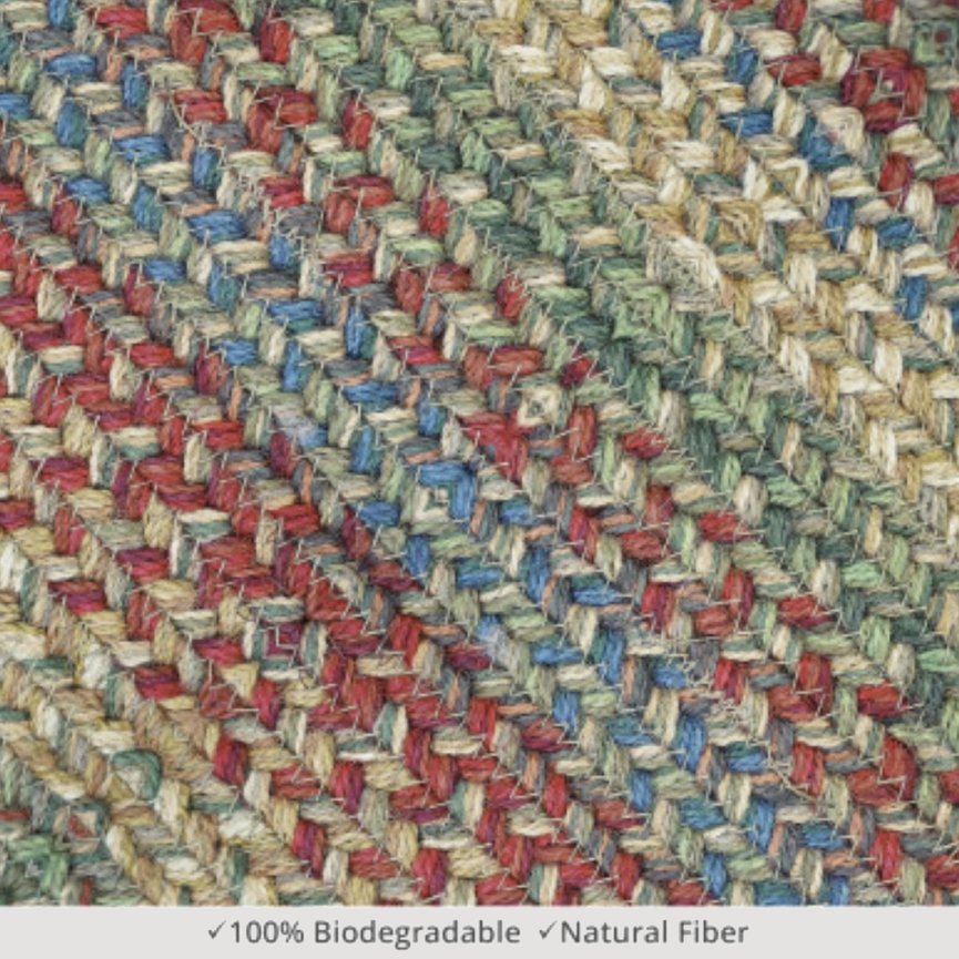 Homespice Azalea Jute Braided Rug