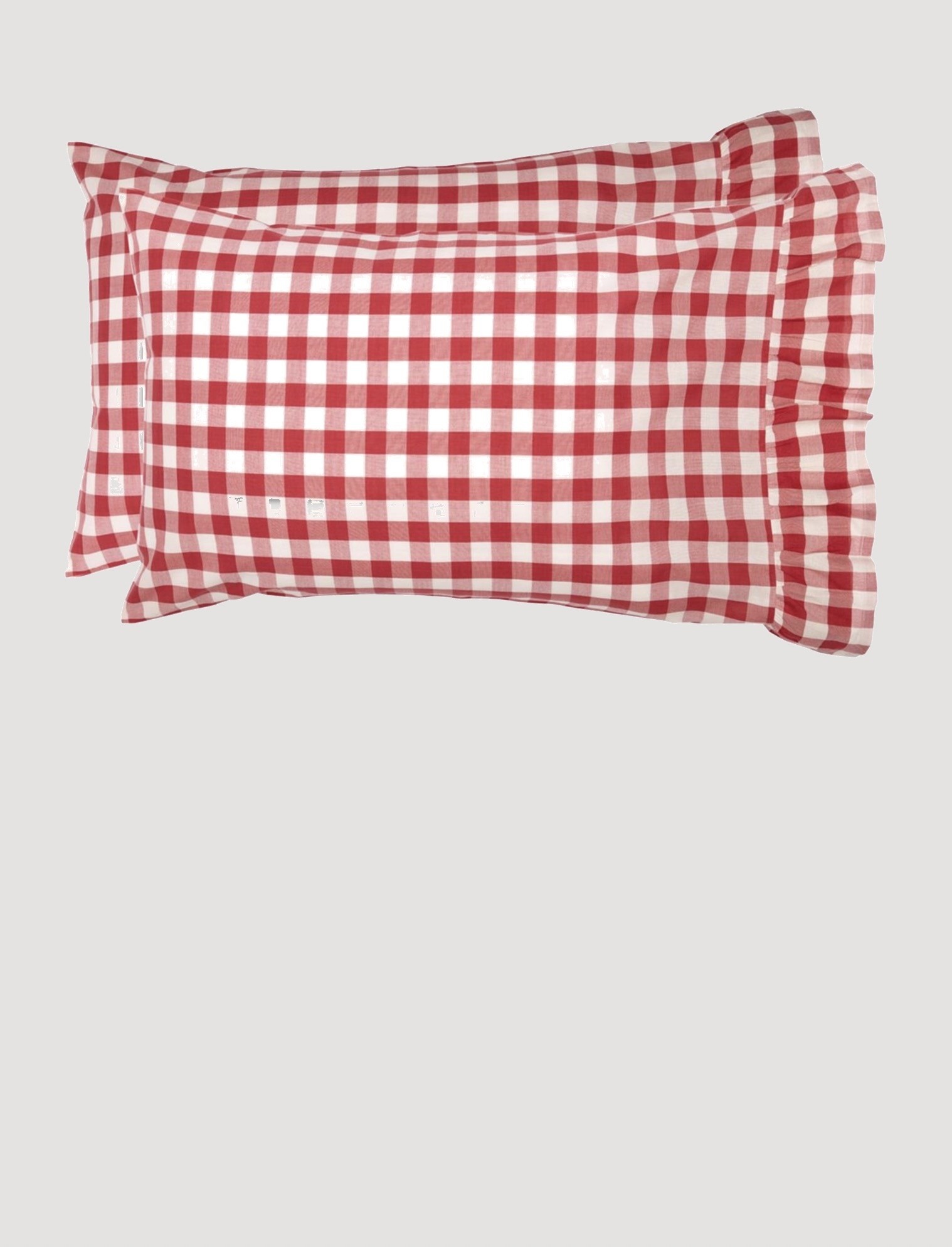 Annie Buffalo Red Check Pillow Cases Nana S Farmhouse Nana S