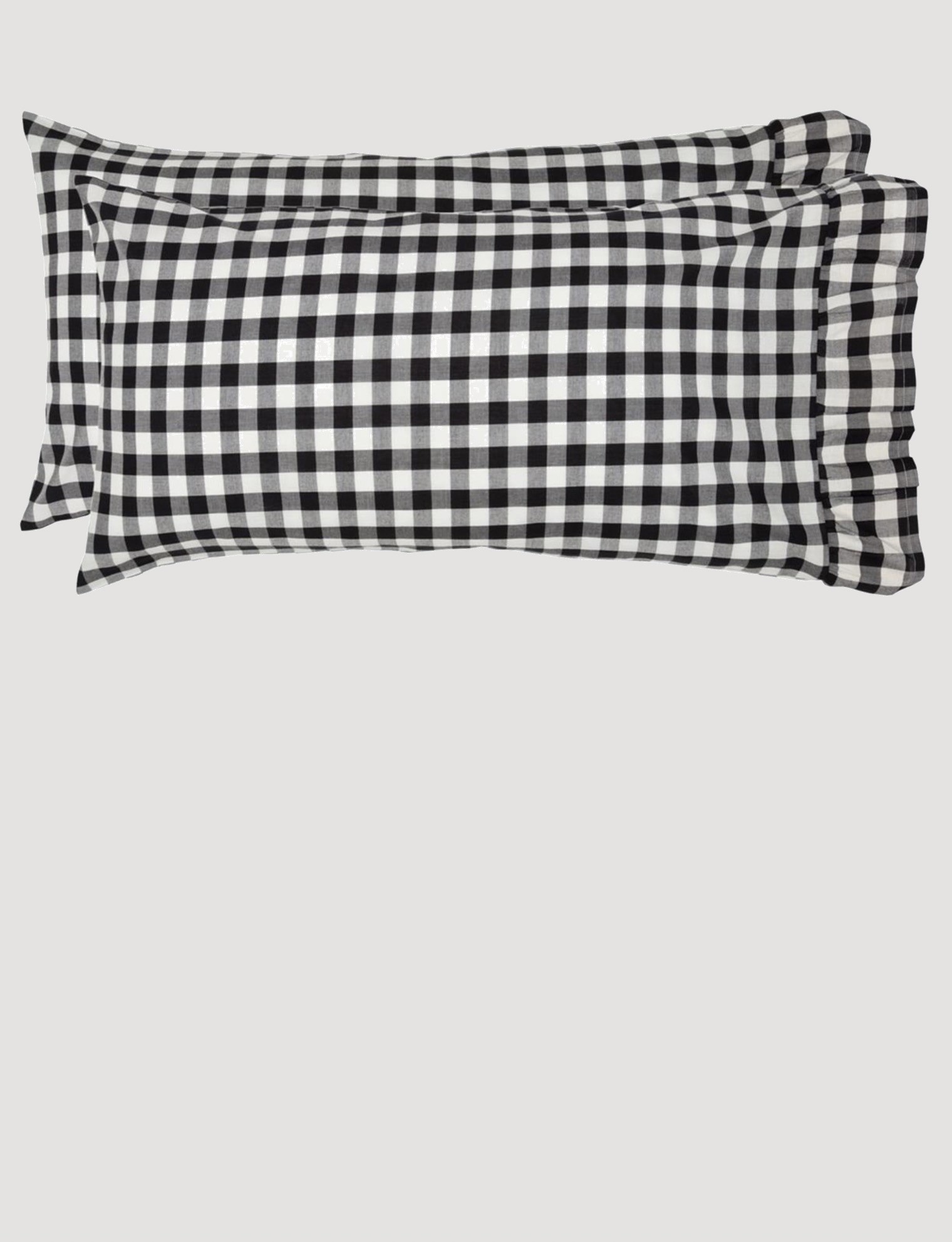 buffalo check pillow cases