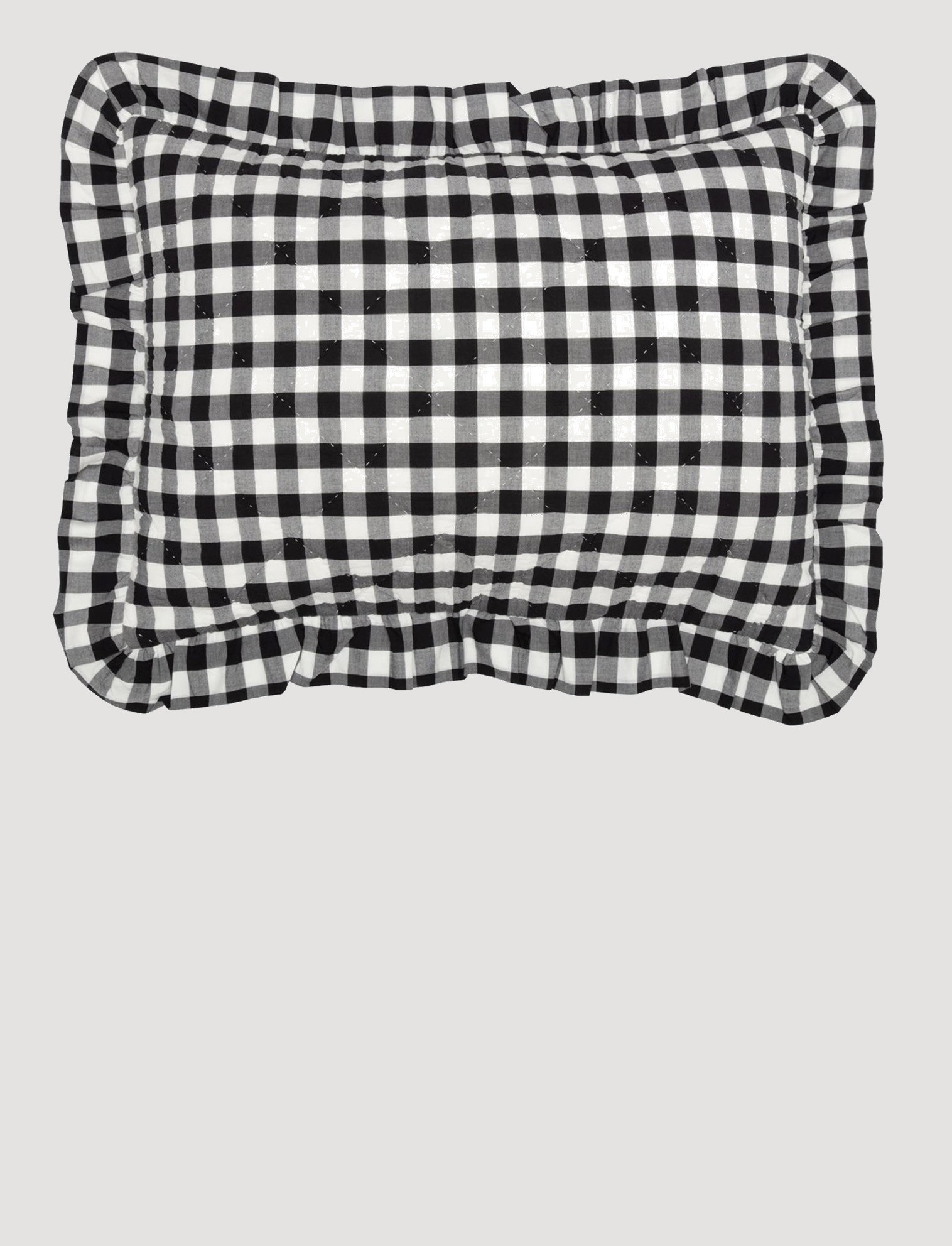 Black Country VHC Brands Annie Buffalo Check Cotton Farmhouse Bedding Standard Sham 21x27 Black Country VHC Brands Annie Buffalo Check Cotton Farmhouse Bedding Standard Sham 21x27