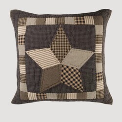Farmhouse Star Quilted Euro Sham 26" x 26"