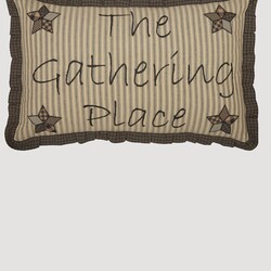 Farmhouse Star Gathering Place Pillow 14" x 22"