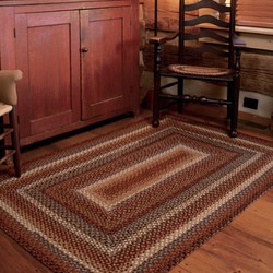 Biscotti Cotton Braided Rug  Country Primitive Braided Rug by Homespice –  DL Country Barn