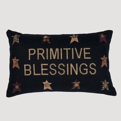 Heritage Farms Primitive Blessings Pillow 14" x 22"