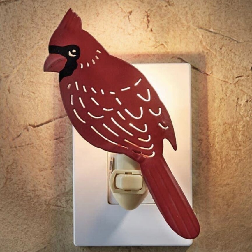 Cardinal Night Light - 6.5"