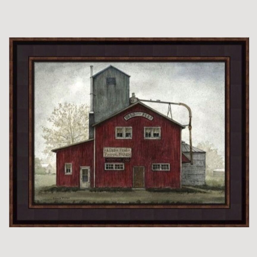 Primitive Seed & Feed by Bonnie Fisher Canvas