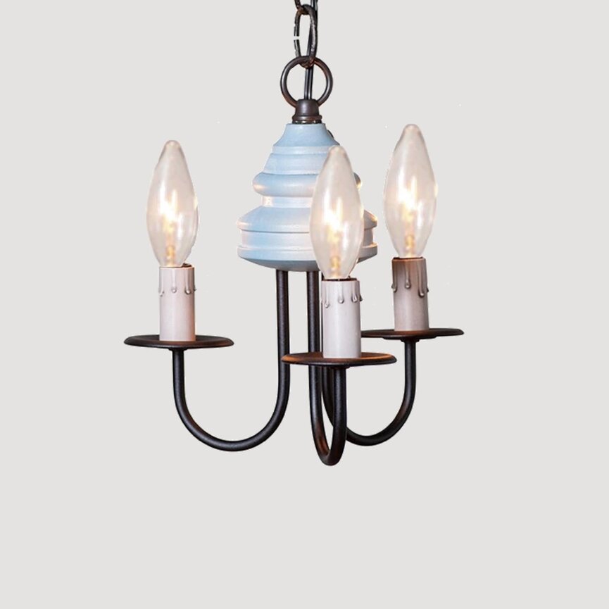 Bellview Wood Chandelier 3 Light