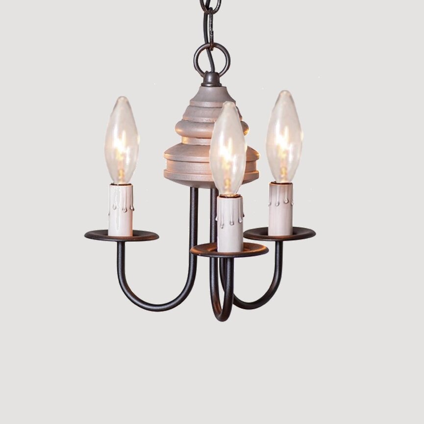 Bellview Wood Chandelier 3 Light