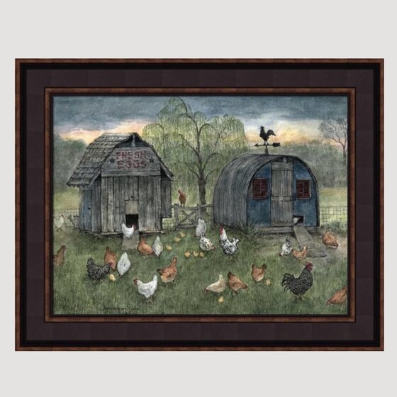 Chicken Shed by Bonnie Fisher