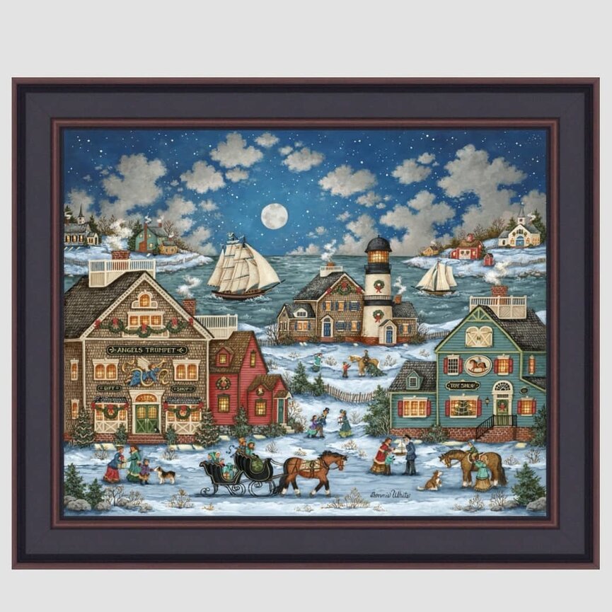 Guiding Lights Print by Bonnie White